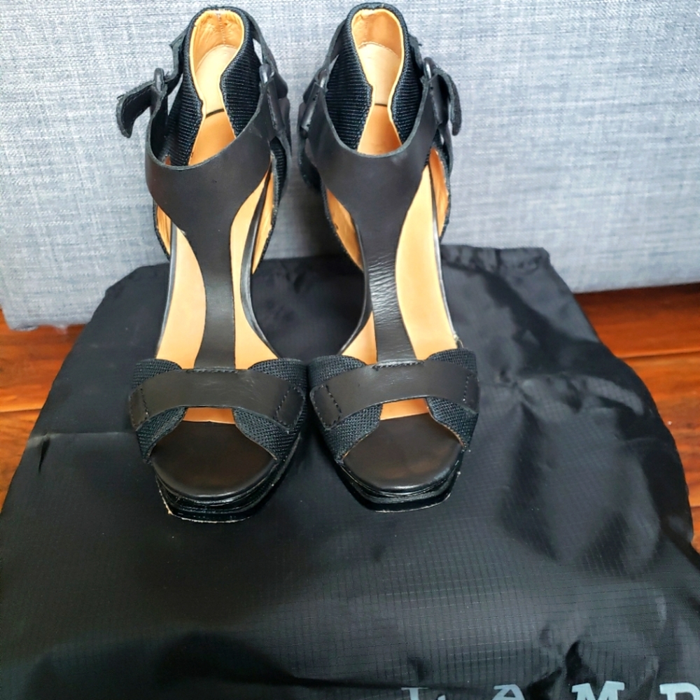 L.A.M.B Charon T-Strap Sandal size 6.5